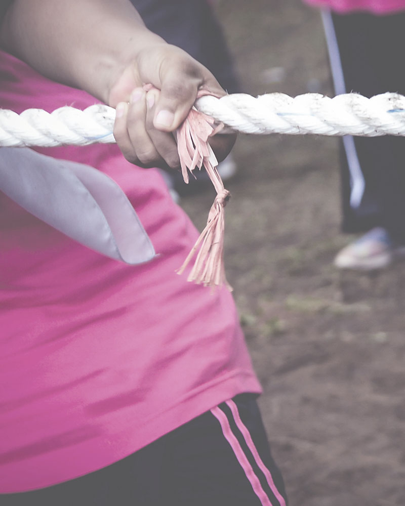 Tir à la corde féminin