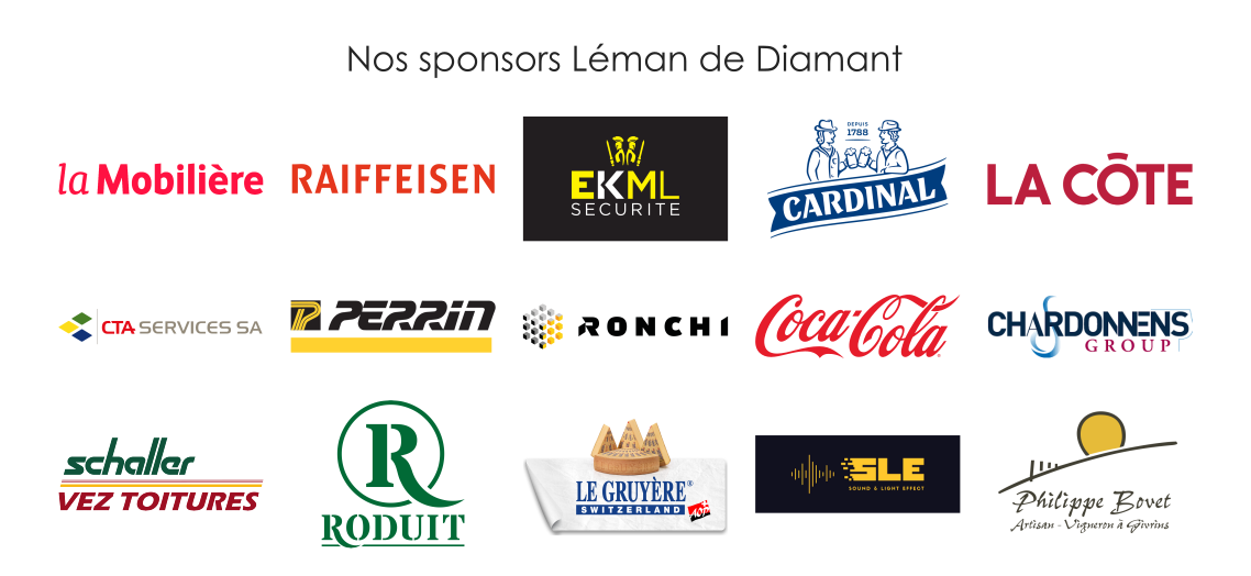 Logos des sponsors